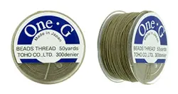 Toho One-G nylonová nit PT-50-20  khaki